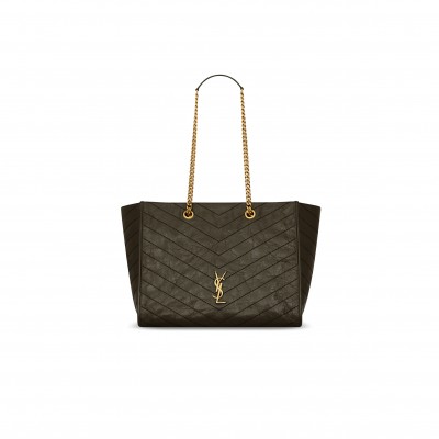 YSL NIKI SHOPPING IN VINTAGE LEATHER 871151 (33*27*14cm)